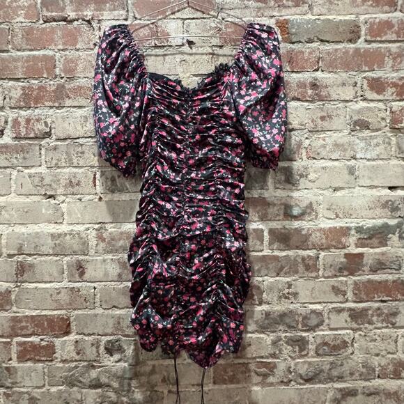 For Love & Lemons Melrose Floral Mini Dress Size Small - Picture 12 of 13
